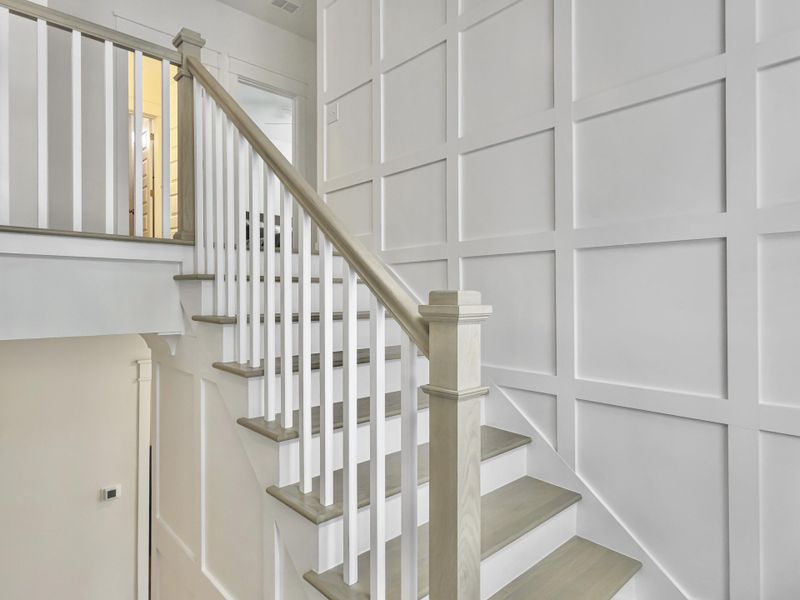 Spacious, unfurnished interior of a new home in Overlook at Copahee Sound, Awendaw (Image 21).