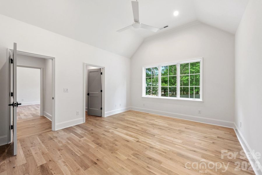 Gorgeous white oak flooring throughout