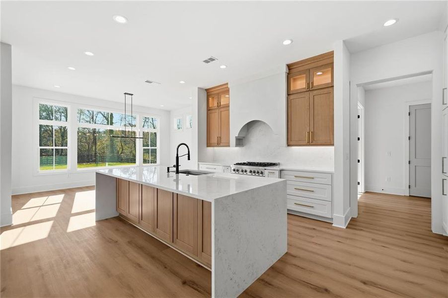 Furnished interior view inside a new home in , Canton (Image 5).