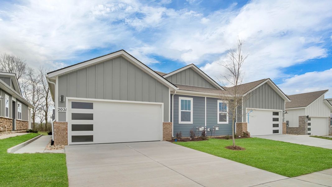 Representative exterior photo of a completed home built from the SEVERN by D.R. Horton in Nexus South, Gallatin, TN (Image 21).