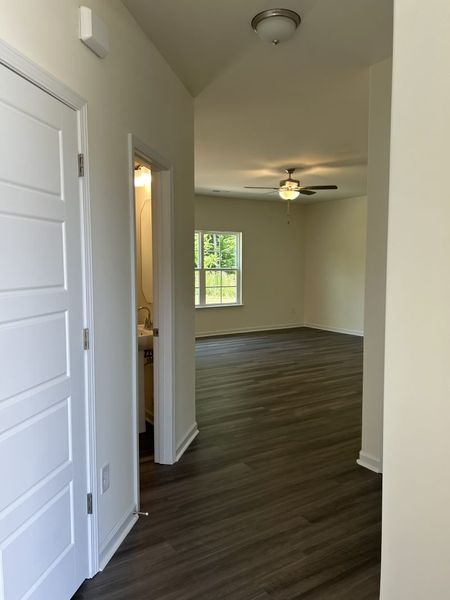 Spacious, unfurnished interior of a new home in The Wilcox, Greensboro (Image 11).