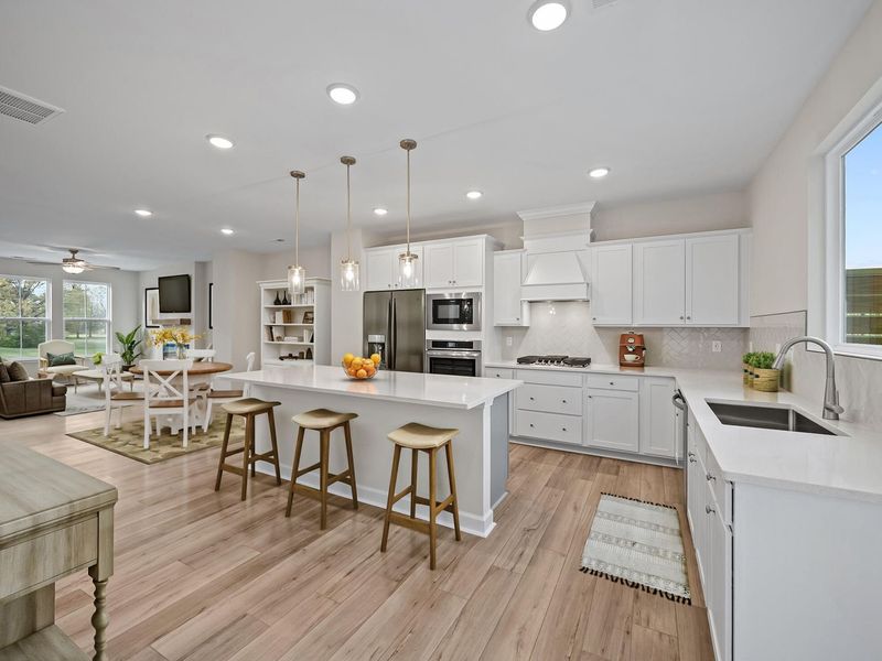 Furnished interior view inside a new home in Camden Park, Knightdale (Image 6).