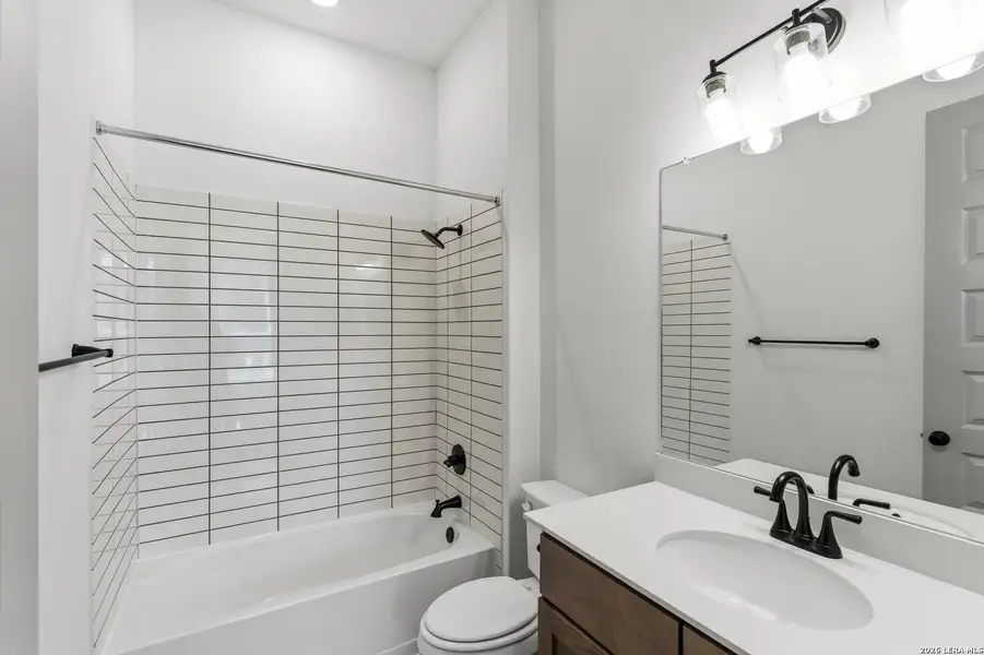 Furnished interior view inside a new home in , San Antonio (Image 19). Furnished interior view inside a new home in , San Antonio (Image 19).