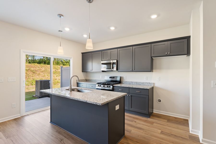 Furnished interior view inside a new home in Edwards Station, Taylors (Image 7).