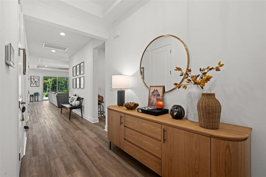 Furnished interior view inside a new home in , Punta Gorda (Image 25).