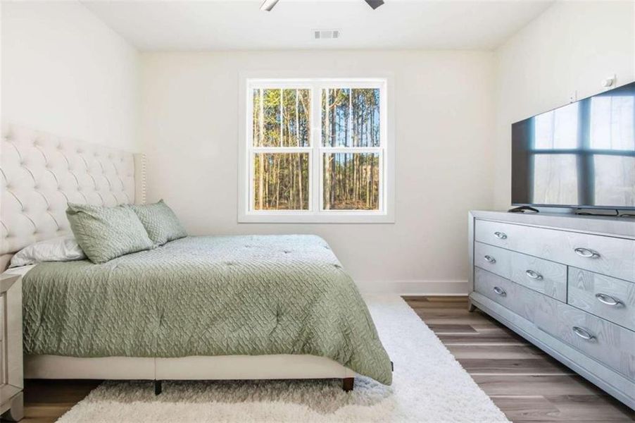 Furnished interior view inside a new home in , Winston (Image 36).