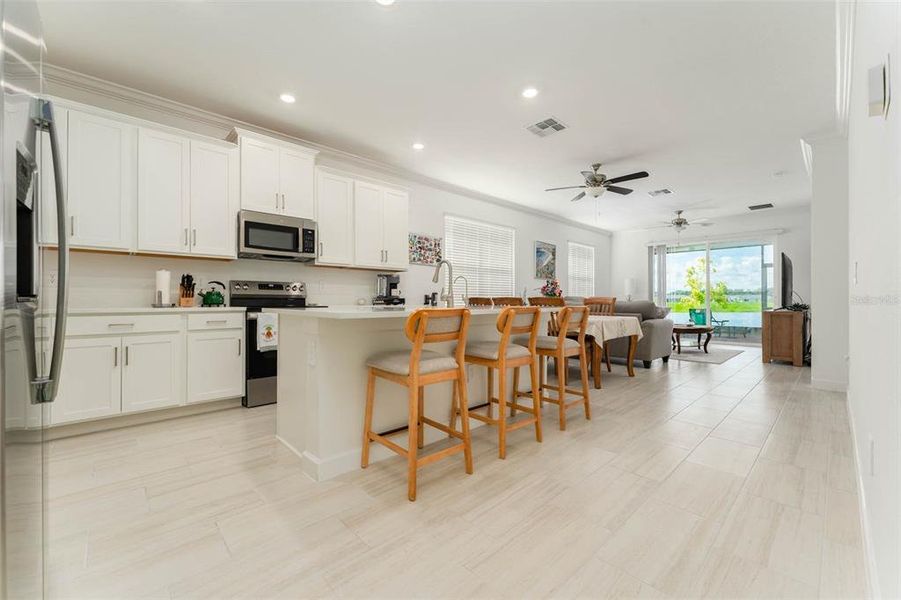 Furnished interior view inside a new home in Prosperity Lakes Active Adult, Parrish (Image 15).