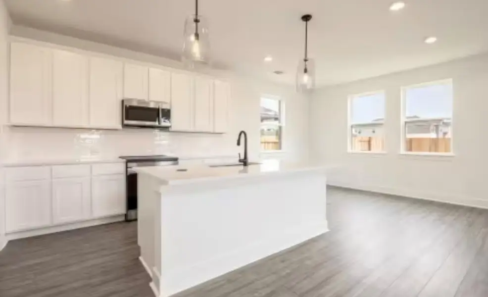 Furnished interior view inside a new home in , Kyle (Image 4). Furnished interior view inside a new home in , Kyle (Image 4).