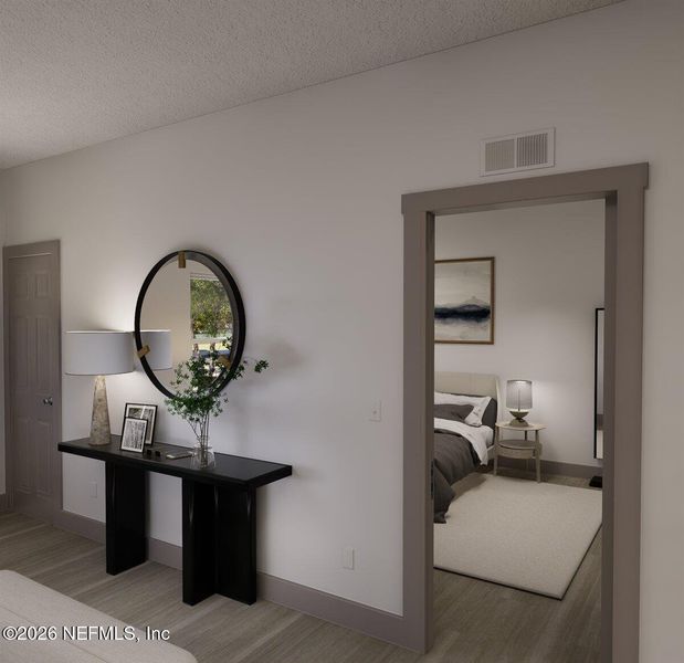 Furnished interior view inside a new home in , Jacksonville (Image 6).