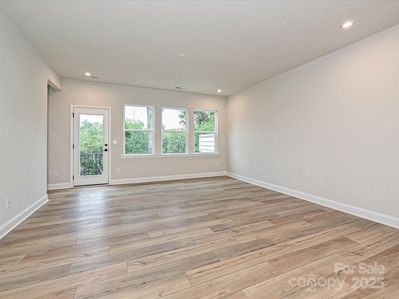 Great Room Leading to Outdoor Living.