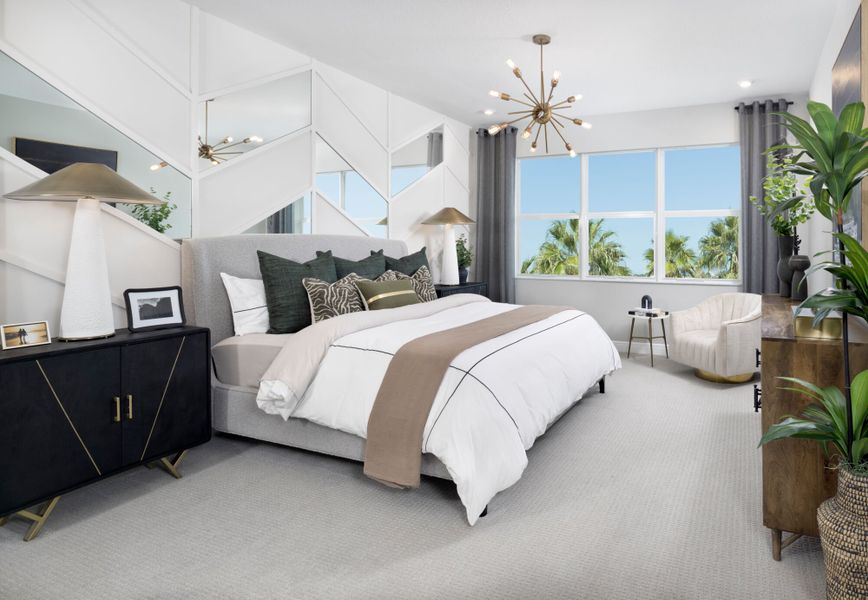 Furnished interior view inside a new home in Avila, Jensen Beach (Image 8).