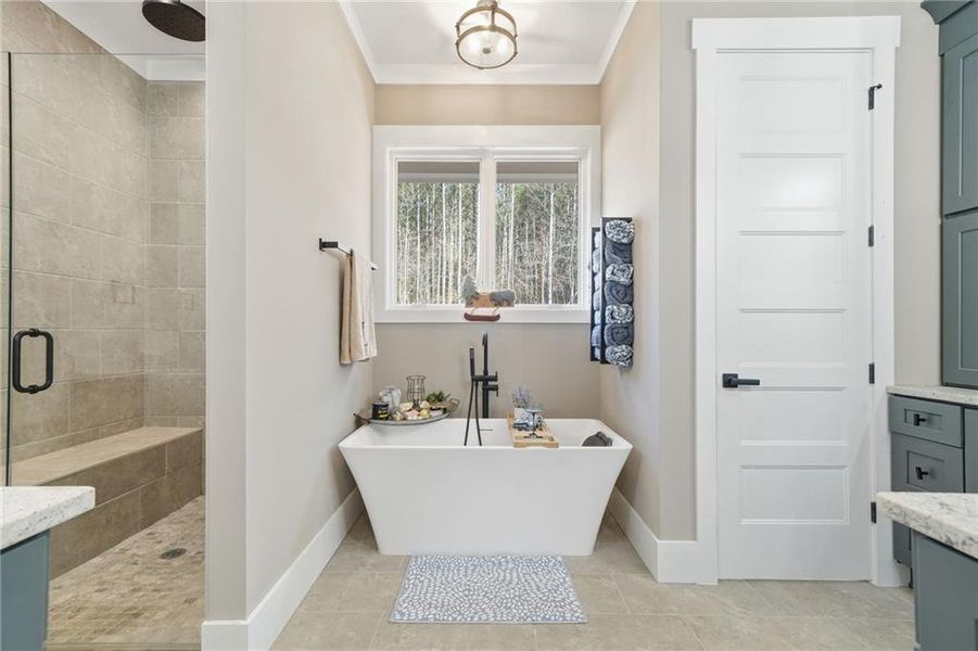 Furnished interior view inside a new home in , Dawsonville (Image 12). Furnished interior view inside a new home in , Dawsonville (Image 12).