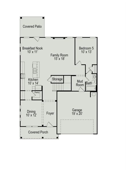 The James First Floor Plan The James First Floor Plan