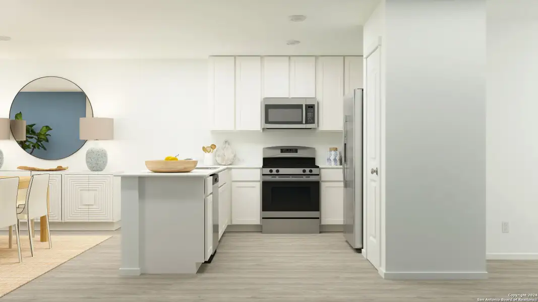 Furnished interior view inside a new home in Willow Point, San Antonio (Image 14).