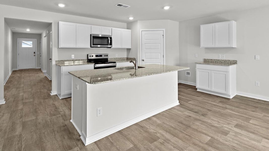 Furnished interior view inside a new home in Vineyard Trail, Jacksonville (Image 5).