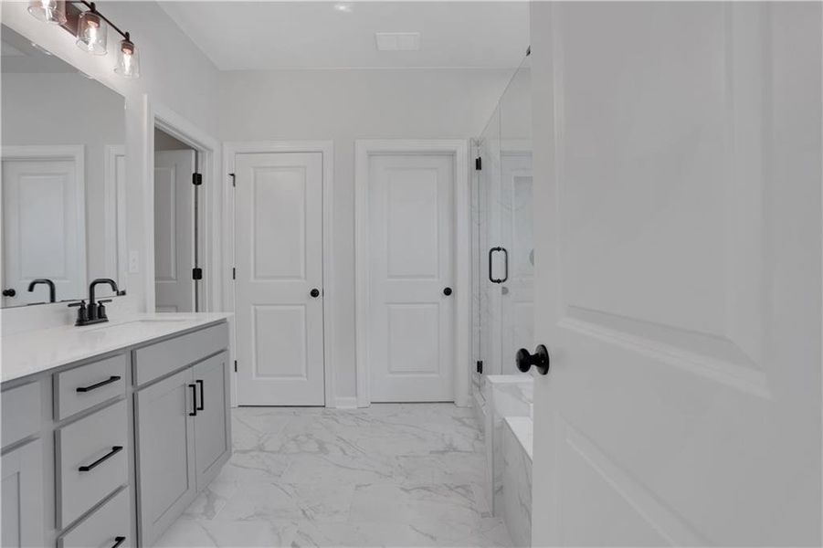 Furnished interior view inside a new home in Poppy at GreenHouse, Marietta (Image 10).