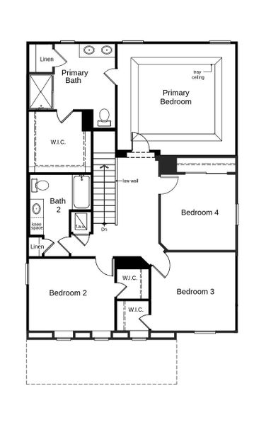 2D floor plan layout of this home in Silver Lake Estates I, Leesburg, FL (Image 3).