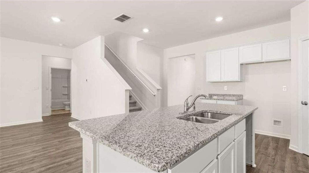 Furnished interior view inside a new home in Champion's Run, Lithonia (Image 5).