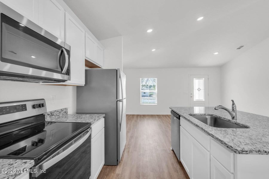 Furnished interior view inside a new home in Westport Landing, Jacksonville (Image 10). Furnished interior view inside a new home in Westport Landing, Jacksonville (Image 10).