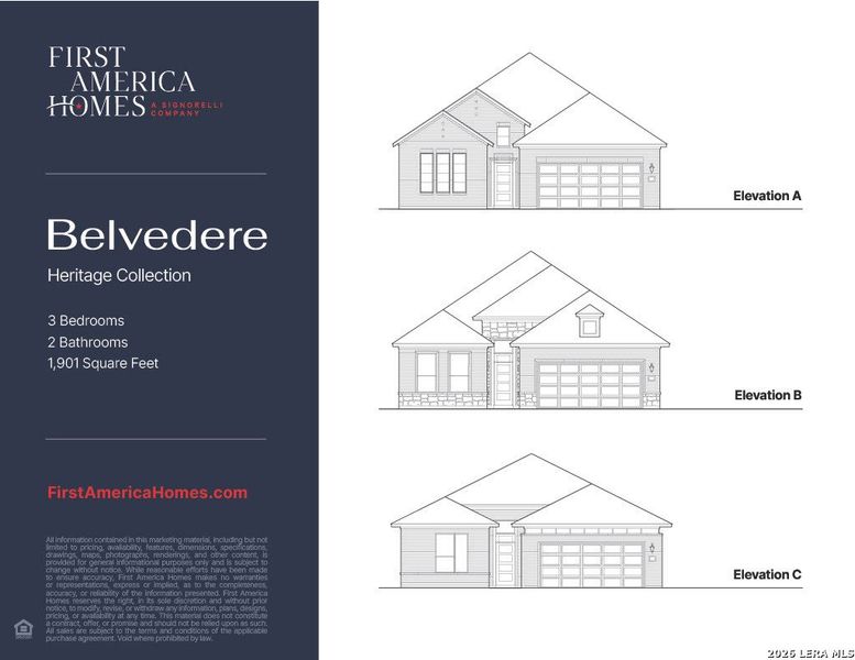 Exterior rendering of this home design in Cordova Crossing, Seguin, TX (Image 2). Exterior rendering of this home design in Cordova Crossing, Seguin, TX (Image 2).