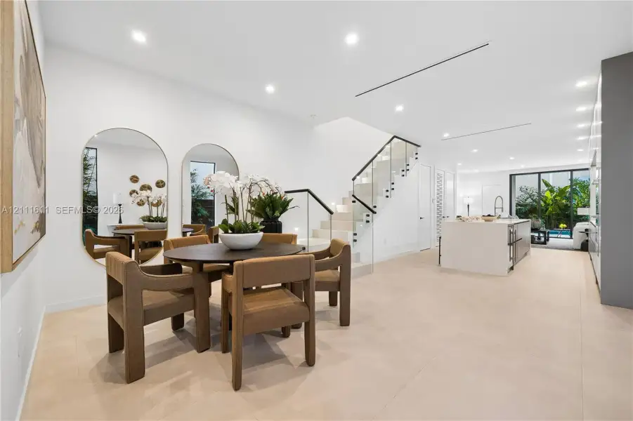 Furnished interior view inside a new home in , Miami (Image 10). Furnished interior view inside a new home in , Miami (Image 10).