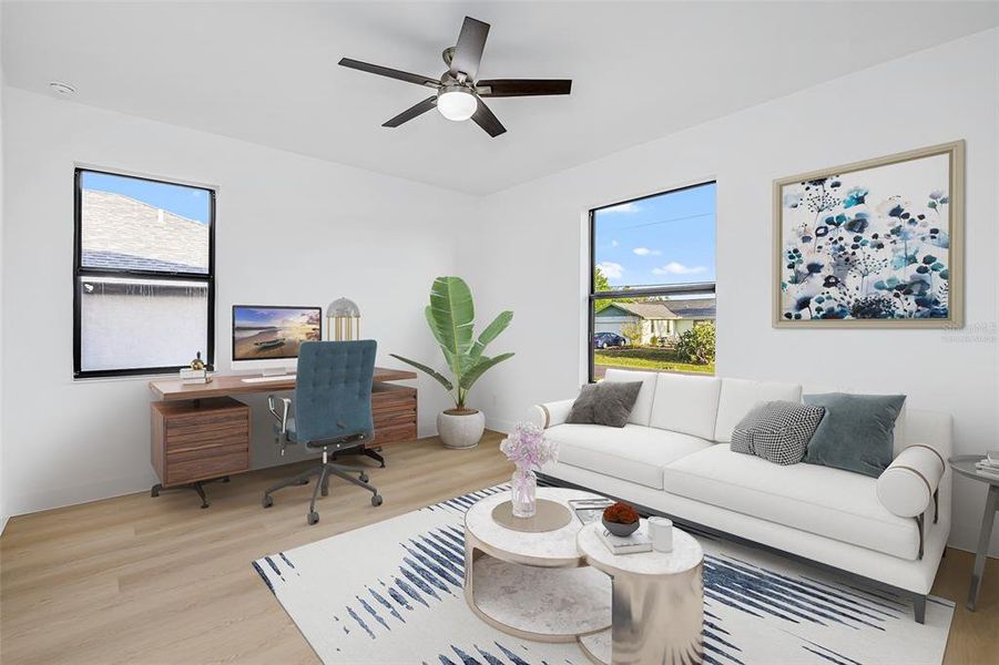 Furnished interior view inside a new home in , Rotonda West (Image 5).