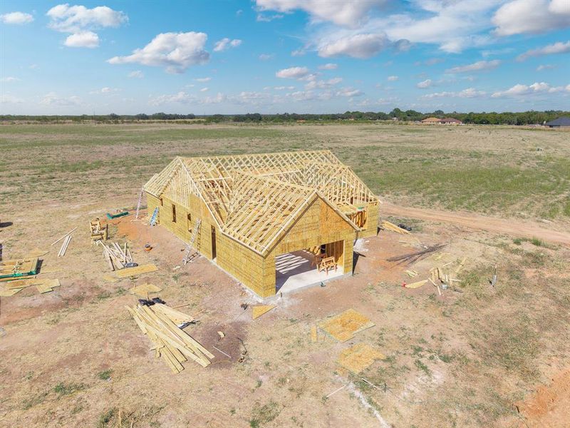 In-progress construction of a new home in , Early, TX (Image 16).