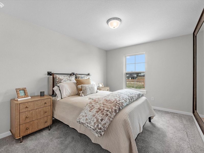 Furnished interior view inside a new home in Mason Woods, Cypress (Image 9). Furnished interior view inside a new home in Mason Woods, Cypress (Image 9).