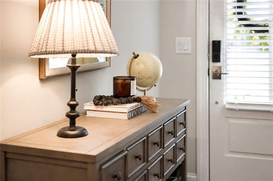 Close-up of interior finishes inside a home in , Johns Creek (Image 22).