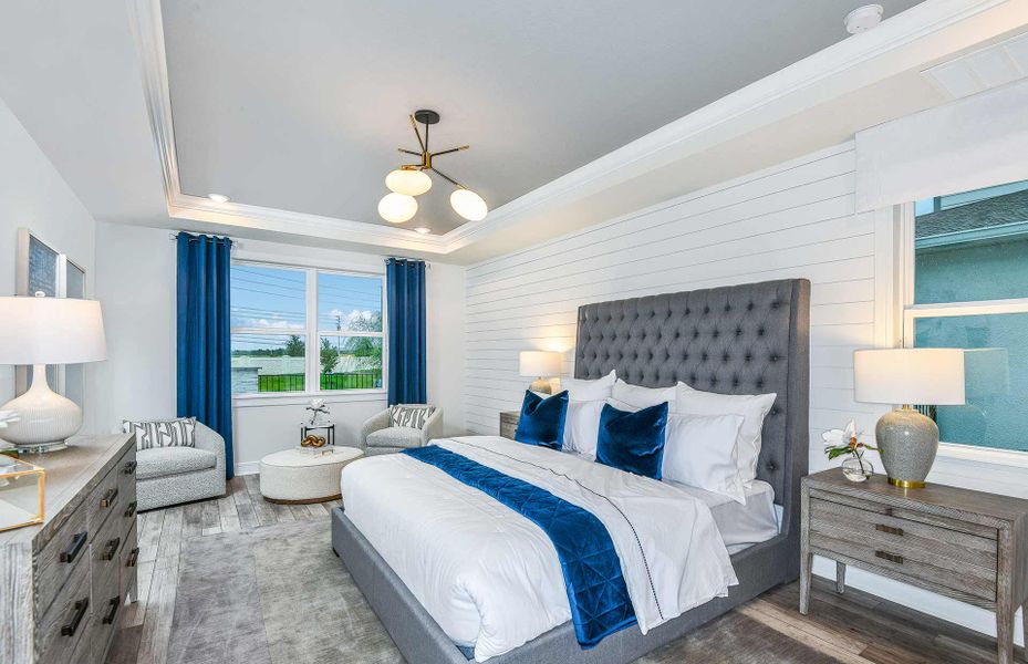Representative furnished interior of a home built from the Merlot by Pulte Homes in Avera, Orlando (Image 6).