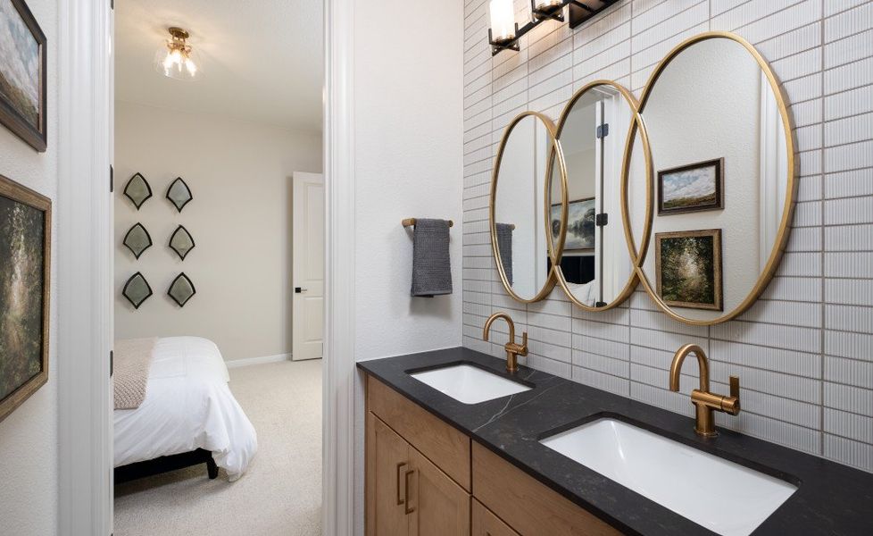 Representative furnished interior of a home built from the Avalon by Ashton Woods in The Trails at Carmel 70s, Pflugerville (Image 17). Representative furnished interior of a home built from the Avalon by Ashton Woods in The Trails at Carmel 70s, Pflugerville (Image 17).