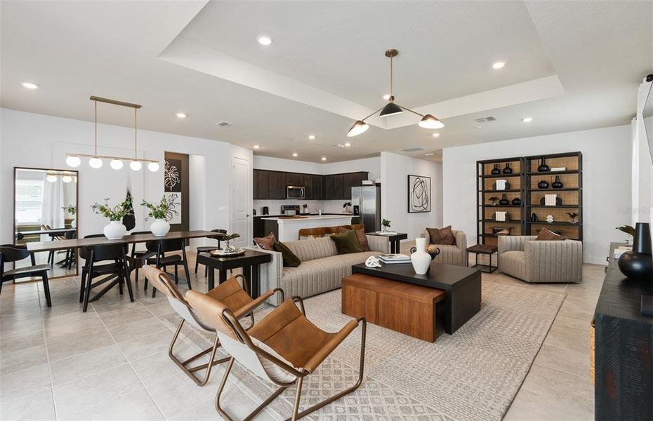Furnished interior view inside a new home in Hartford Terrace, Davenport (Image 7).