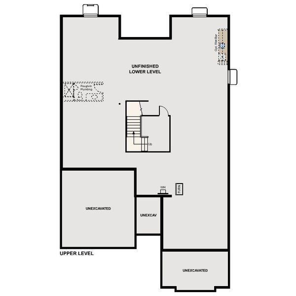 2D floor plan layout for the Carson by Century Communities in Overland Ranch, Aurora, CO (Image 5). 2D floor plan layout for the Carson by Century Communities in Overland Ranch, Aurora, CO (Image 5).