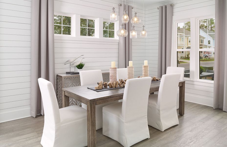 Furnished interior view inside a new home in Adler Springs, Powder Springs (Image 8).