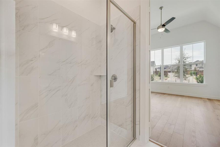 Furnished interior view inside a new home in The Grove Frisco - 40' Lots, Frisco (Image 7).