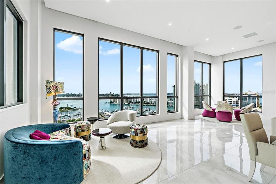 Furnished interior view inside a new home in , Sarasota (Image 12). Furnished interior view inside a new home in , Sarasota (Image 12).