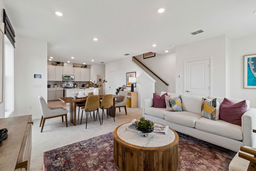 The Creekbend - Family Room
