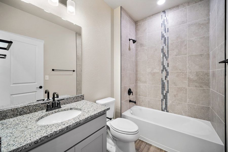 Furnished interior view inside a new home in The Glen, Colorado Springs (Image 5). Furnished interior view inside a new home in The Glen, Colorado Springs (Image 5).