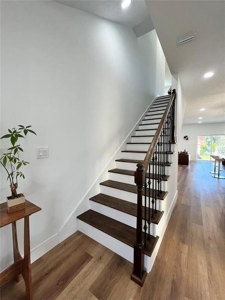 Staircase to 2nd floor