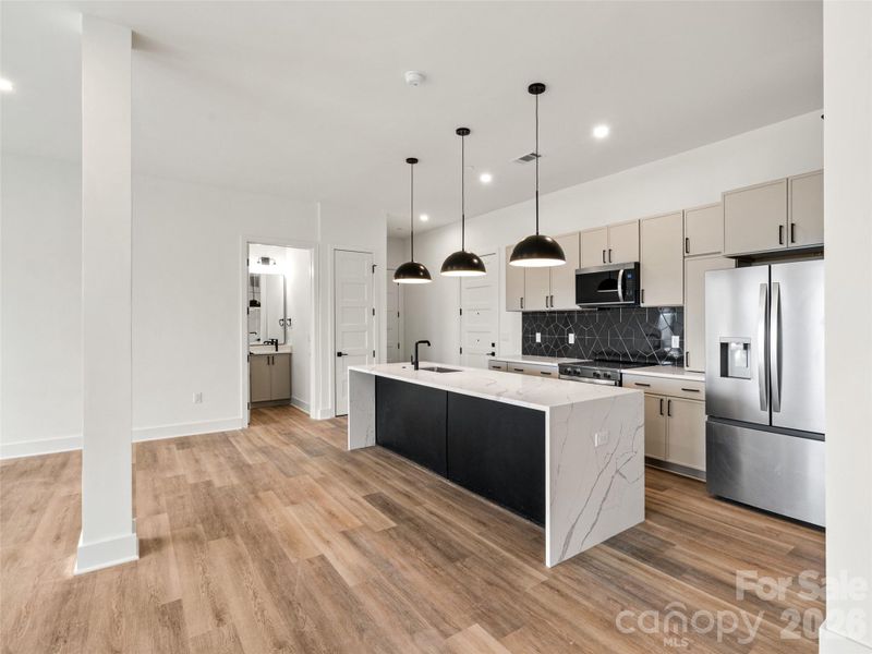 Furnished interior view inside a new home in , Asheville (Image 14).
