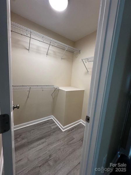 Primary walk-in Closet