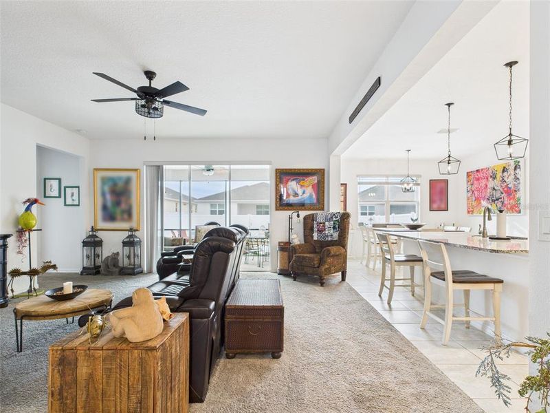 Furnished interior view inside a new home in Calesa Township, Ocala (Image 11).