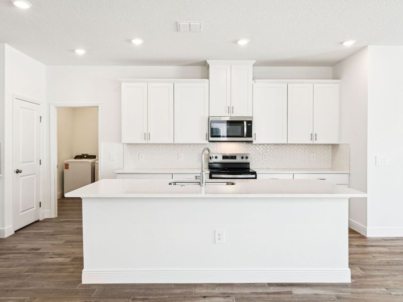 Furnished interior view inside a new home in Cyrene at Minneola - Villas, Minneola (Image 3). Furnished interior view inside a new home in Cyrene at Minneola - Villas, Minneola (Image 3).