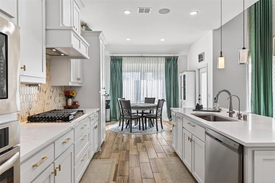 Furnished interior view inside a new home in , Little Elm (Image 13).