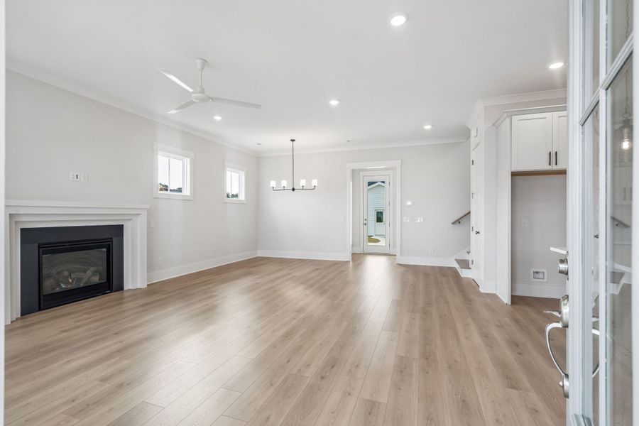 Spacious, unfurnished interior of a new home in Nexton, Summerville (Image 21). Spacious, unfurnished interior of a new home in Nexton, Summerville (Image 21).