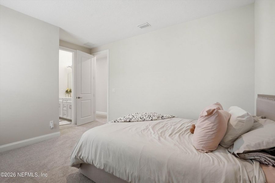 Furnished interior view inside a new home in RiverTown, St. Johns (Image 22).