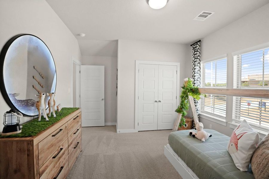 Furnished interior view inside a new home in Lakeside at Tessera, Lago Vista (Image 19).