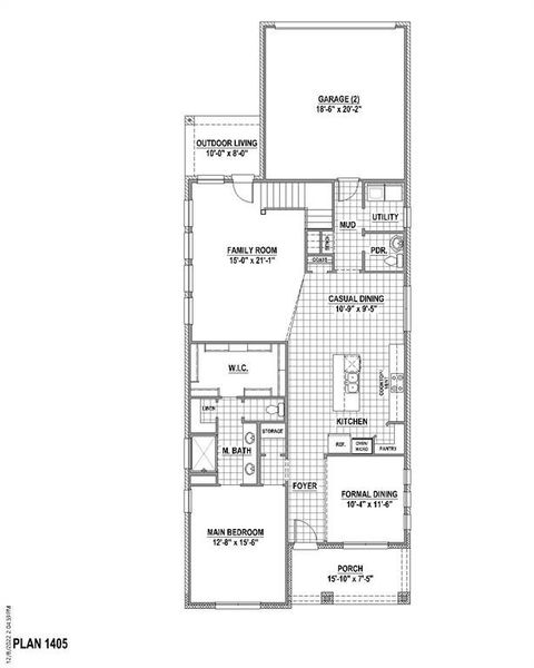 1st Level Floor plan