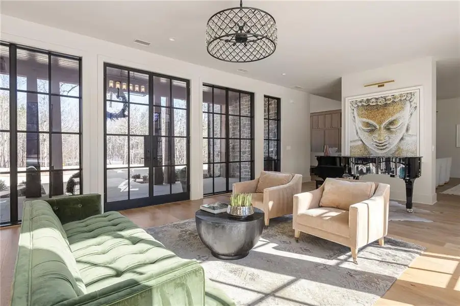 Furnished interior view inside a new home in , Chattahoochee Hills (Image 28).