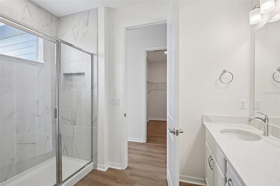 Furnished interior view inside a new home in , San Antonio (Image 7).